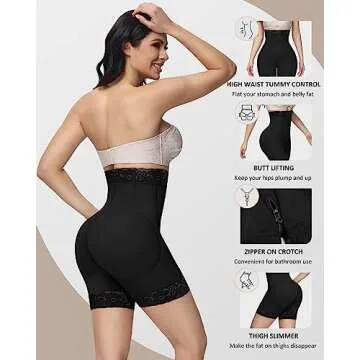 Buy SHAPSHE Tummy Control Shapewear BBL Shorts Today!