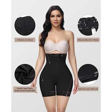 Buy SHAPSHE Tummy Control Shapewear BBL Shorts Today!