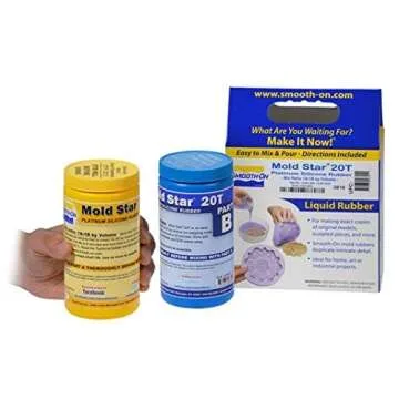 Mold Star 20T Translucent Platinum Silicone Rubber Pint