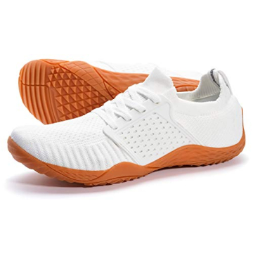 WHITIN Women's Low Zero Drop Shoes Minimalist Barefoot Trail Running Camping Size 9-9.5 Wide Toe Box...