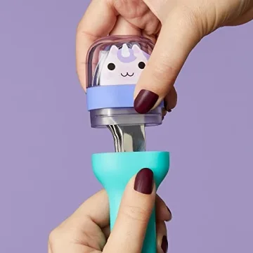 ZOKU Kids Portable Utensil Set - Cute Unicorn Design