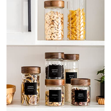 Elegant 168 Pantry Labels Set for Organized Kitchens