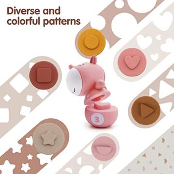 Nueplay Ages 18+ Months Toddler Learning Toys, Counting and Sorting Toys Kids Bowling Set, Animal Sh...