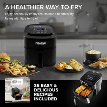NUWAVE Brio 7-in-1 Air Fryer Oven with Digital Controls