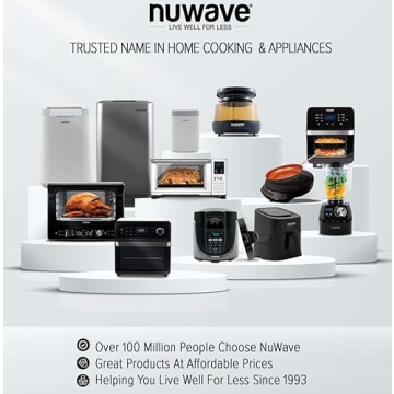 NUWAVE Brio 7-in-1 Air Fryer Oven with Digital Controls