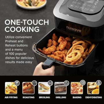 NUWAVE Brio 7-in-1 Air Fryer Oven with Digital Controls