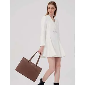 LOVEVOOK Laptop Bag for Women Stylish & Waterproof