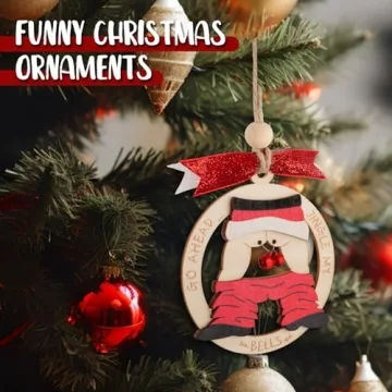 Jingle My Bell Ornament - Funny Xmas Gift 2024