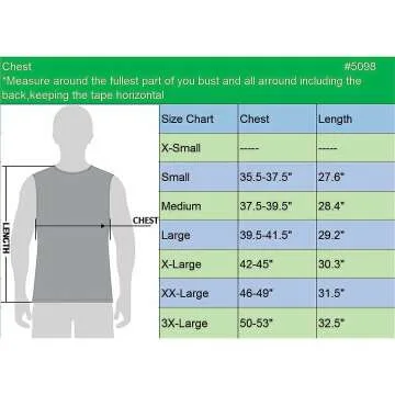 Neleus Men's Workout Tank Tops - 3 Pack Sleeveless