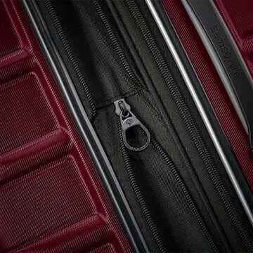 Samsonite Omni 2 Hardside Expandable Luggage with Spinner Wheels, Natural Merlot, 2-Piece Set (Carry-on/Medium)