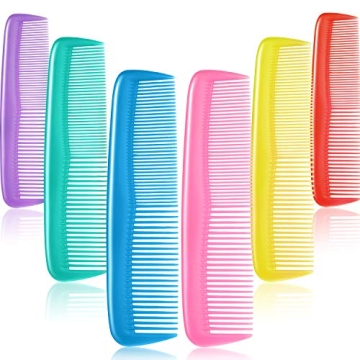 Leinuosen 48 Pieces Colorful Hair Combs Set - Durable & Beautiful Pocket Combs