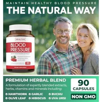 Blood Pressure Support Supplement – Natural Ingredients for Heart Health