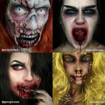 Mehron Makeup Stage Blood | Realistic For Halloween | Washable Fake Blood for Special FX, Stage & Sc...
