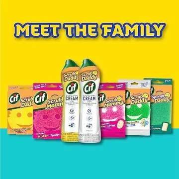 Scrub Mommy + Cif Cream: All-Purpose Cleaning Power