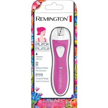 Remington Smooth and Silky Facial Epilator for Effortless Hair Removal