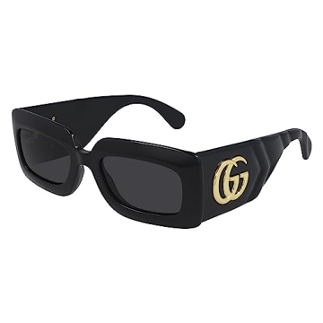 Gucci Marmont Sunglasses GG0811S Black 53mm Italian Luxury