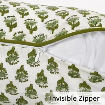 CPC Cotton Throw Pillow Covers - Soft, Stylish, Set of 2