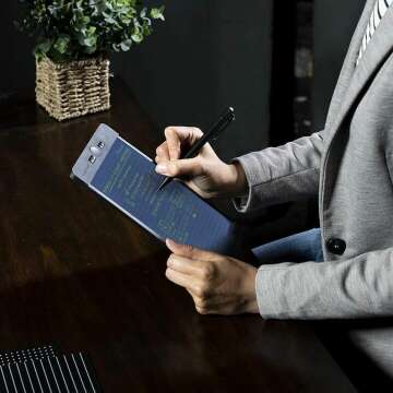 Boogie Board Blackboard Reusable Notebook with Stylus