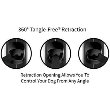 TUG Retractable Dog Leash - Comfortable, 360° Tangle-Free