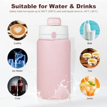 Lightweight Collapsible Water Bottle for Travel and Gym