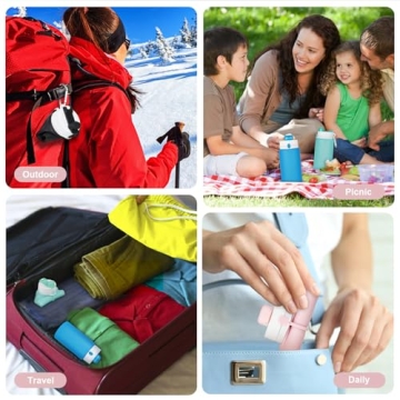 Lightweight Collapsible Water Bottle for Travel and Gym