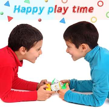 Gejoy 4 Pieces Easter Basket Stuffers Water Games Handheld for Kids Mini Waterful Ring Toss Retro Pastime Toys Car Games Birthday Party Favor for Kids Easter Toys Gifts(Classic Style)