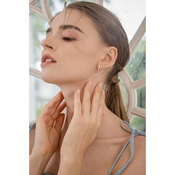 Small Silver Hoop Earrings for Women - Tarnish-Free & Stylish