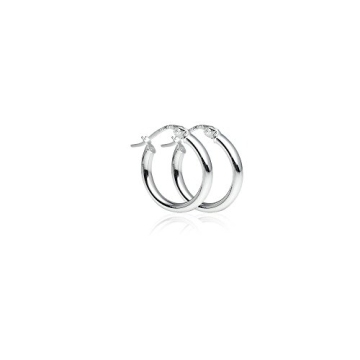 Small Silver Hoop Earrings for Women - Tarnish-Free & Stylish