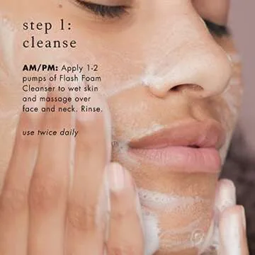 Bioelements 3-Step Mini Starter Set: Combination Skin - Includes Flash Foam Cleanser, Equalizer Toner & Absolute Moisture Moisturizer - Vegan, Gluten Free - Never Tested on Animals