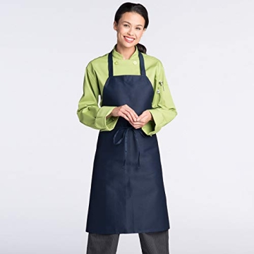 Uncommon Threads Extra Long Kitchen Bib Apron - 40 Inch