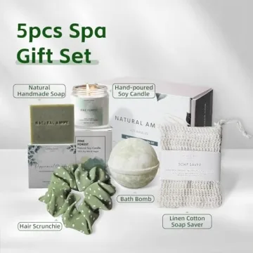 Spa Gift Set for Women - Peppermint Forest 5pc