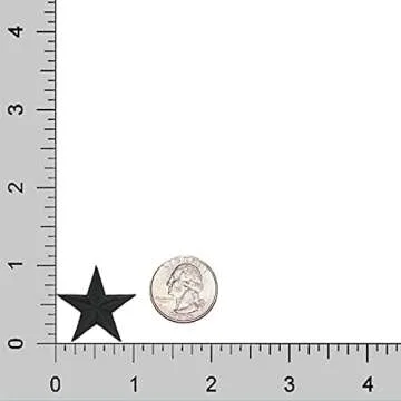 Laughing Lizards Iron On Star Patches | Fun Embellishments for Crafts