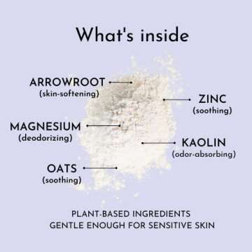 Herb & Root Rose Scented Fragrant Talc-Free Dusting Powder for Women, Feminine Powder, Body Powder, Bath Powder, Anti-Chafing Powder, Baby Powder, 6 oz