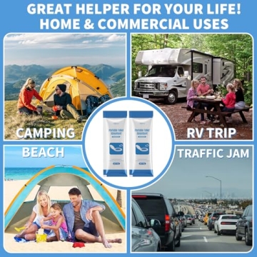 Portable Toilet Gel for Waste Management on the Go