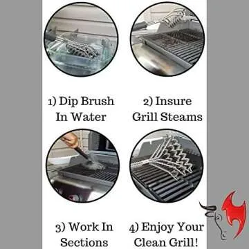 Kona Safe/Clean Bristle-Free Grill Brush for All Grills
