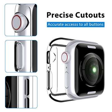 Protective Case for Apple Watch 40mm SE/Series 6/5/4 - Clear