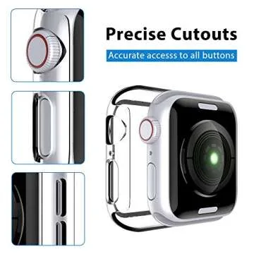 Protective Case for Apple Watch 40mm SE/Series 6/5/4 - Clear