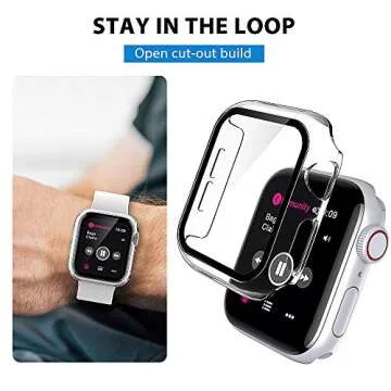 Protective Case for Apple Watch 40mm SE/Series 6/5/4 - Clear
