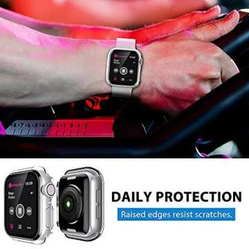 Protective Case for Apple Watch 40mm SE/Series 6/5/4 - Clear