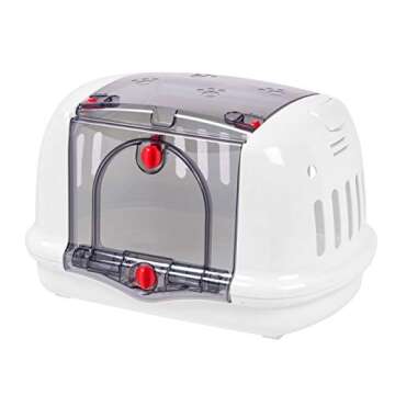 IRIS Small Animal Carrier, White