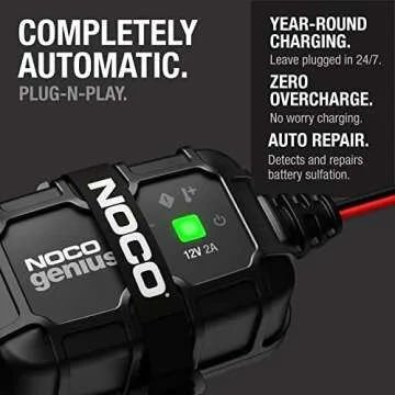 NOCO GENIUS2D Onboard Battery Charger for Automotive & Marine