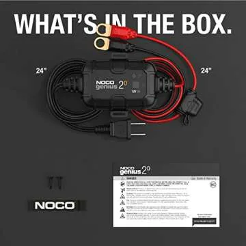 NOCO GENIUS2D Onboard Battery Charger for Automotive & Marine