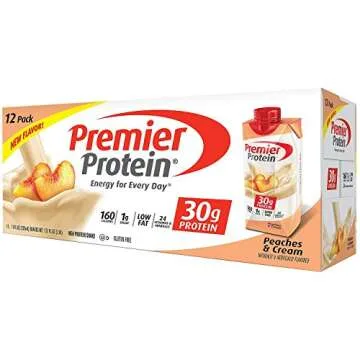 Premier Protein High Protein Shake in Peaches & Cream, 132 Fl. Ounce