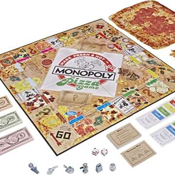 Monopoly Pizza Board Game - Delicious Fun for Family Night