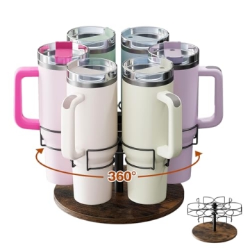 Kssiaz Water Bottle Organizer - Stylish Storage for Stanley 40 oz Tumblers