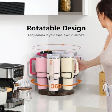 Kssiaz Water Bottle Organizer for Easy Tumblers Storage