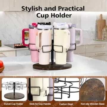 Kssiaz Water Bottle Organizer for Easy Tumblers Storage
