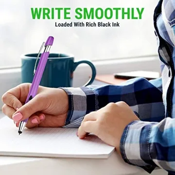 Stylus Pen for Touch Screens & Ballpoint Writing Pen