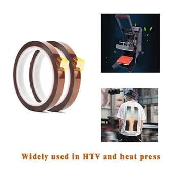 2 Rolls 10mm X 33m Heat Resistant Transfer Tape