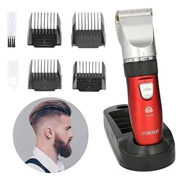 Fujicom Cordless Hair Trimmer for Precision Grooming